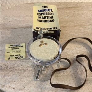 Nik Bentel Limited Edition Rare Espresso Martini Purse